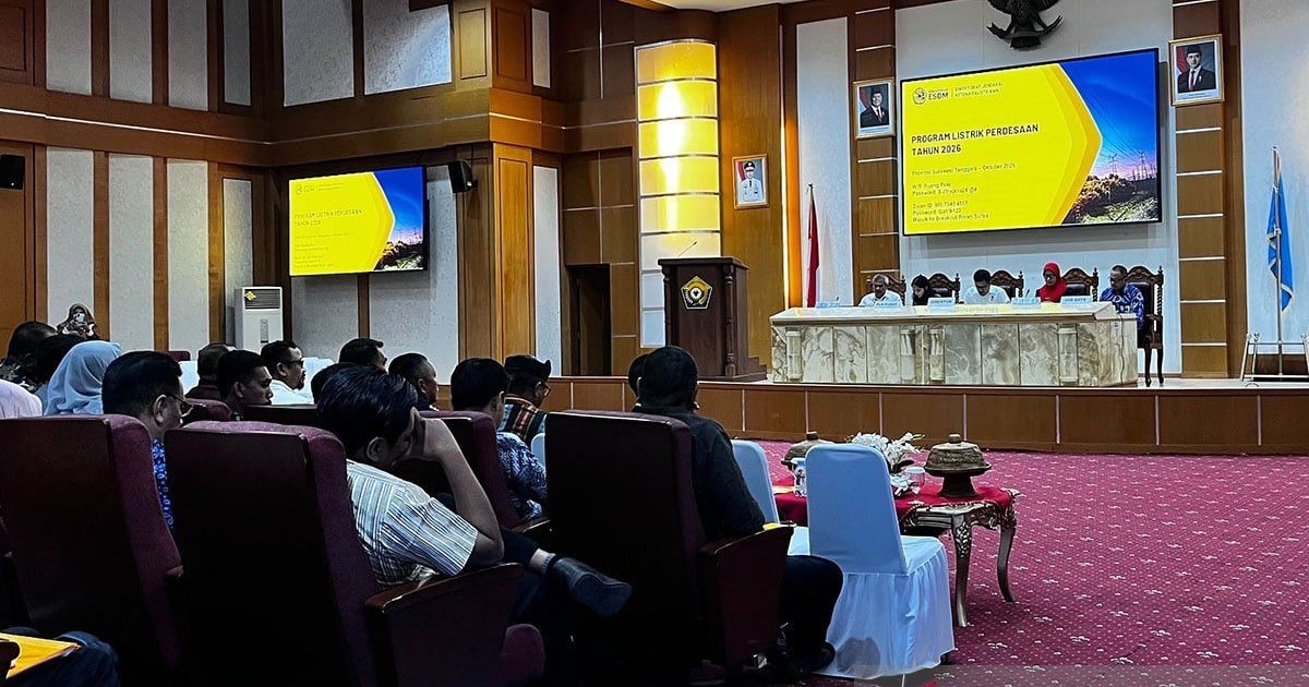 ESDM Siapkan PLTS Komunal untuk Desa Terisolasi di Sultra