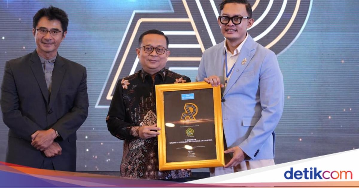 Kemenag Raih Penghargaan Institusi Pemerintah Populer 2026