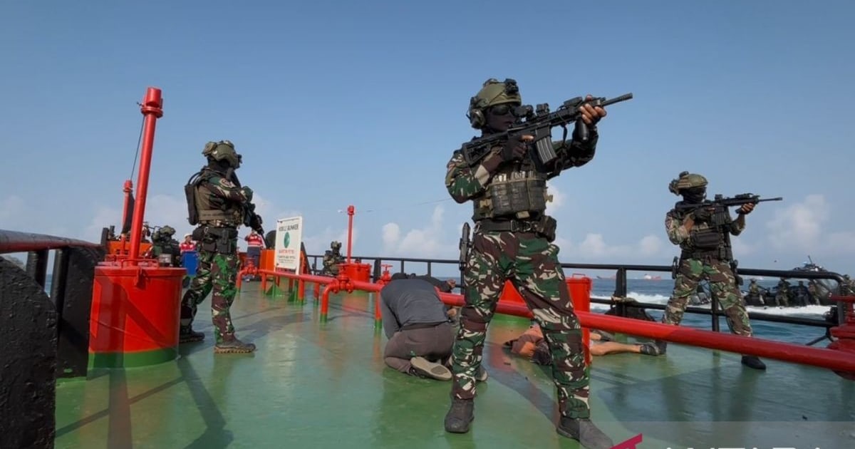 Koarmada III Gelar Latihan Hadapi Gerakan Separatis Bersenjata