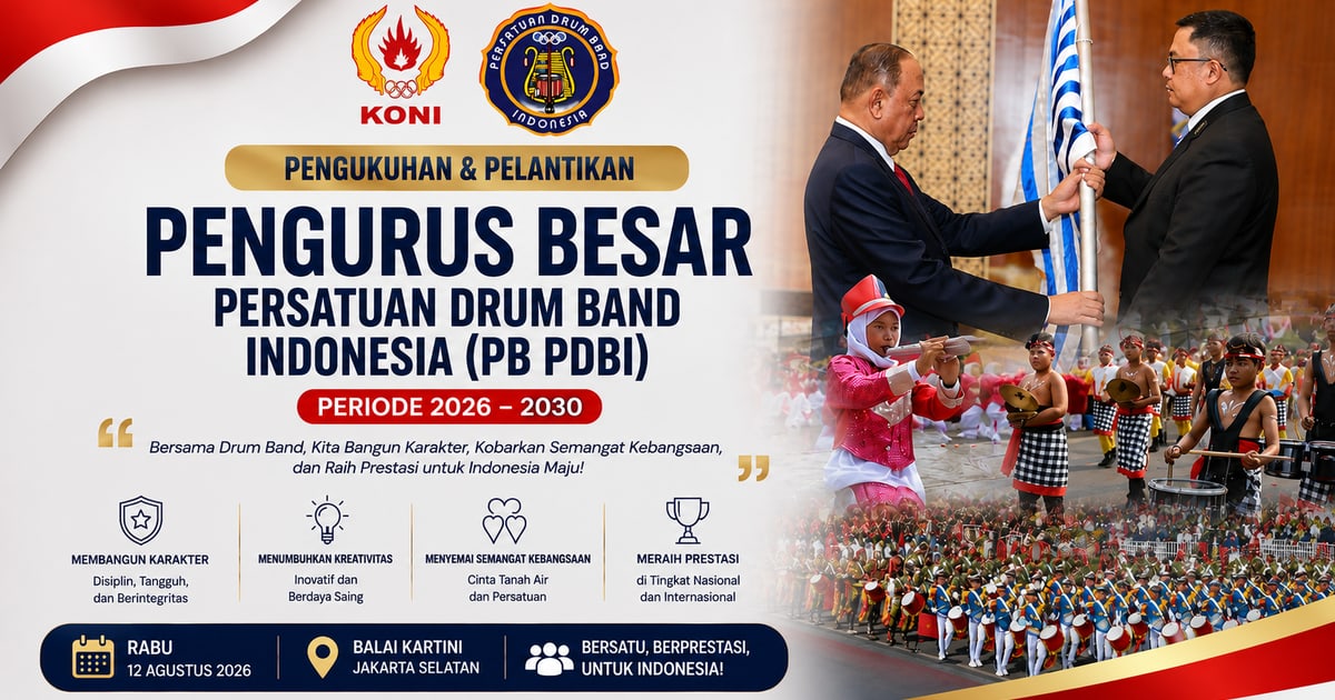 PB PDBI Memasuki Era Baru, Robby Herbawan Dorong Karakter dan Prestasi Generasi Muda