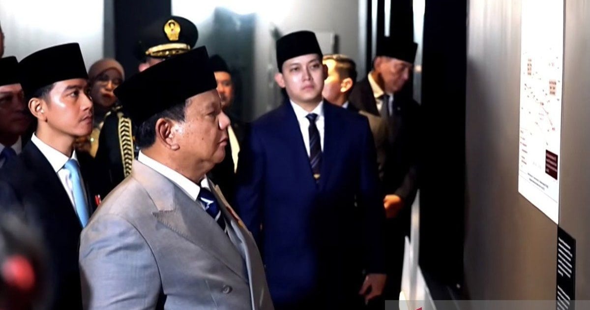 Prabowo Tinjau Museum Kesaktian Pancasila Usai Direvitalisasi