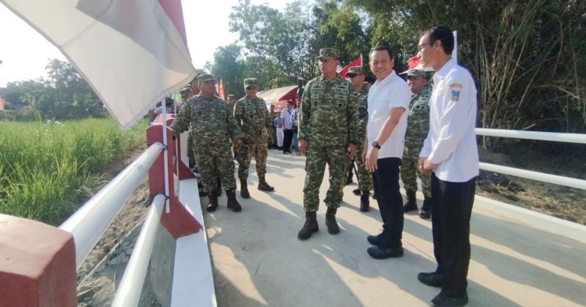 TNI Targetkan Bangun 100 Jembatan Tambahan untuk Memperkuat Akses Terpencil