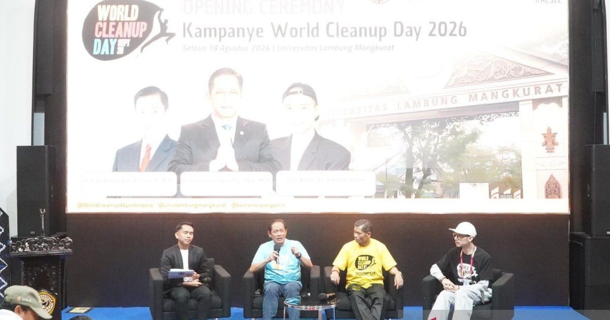 Wamenko Pangan Luncurkan Kampanye Merdeka dari Sampah di ULM